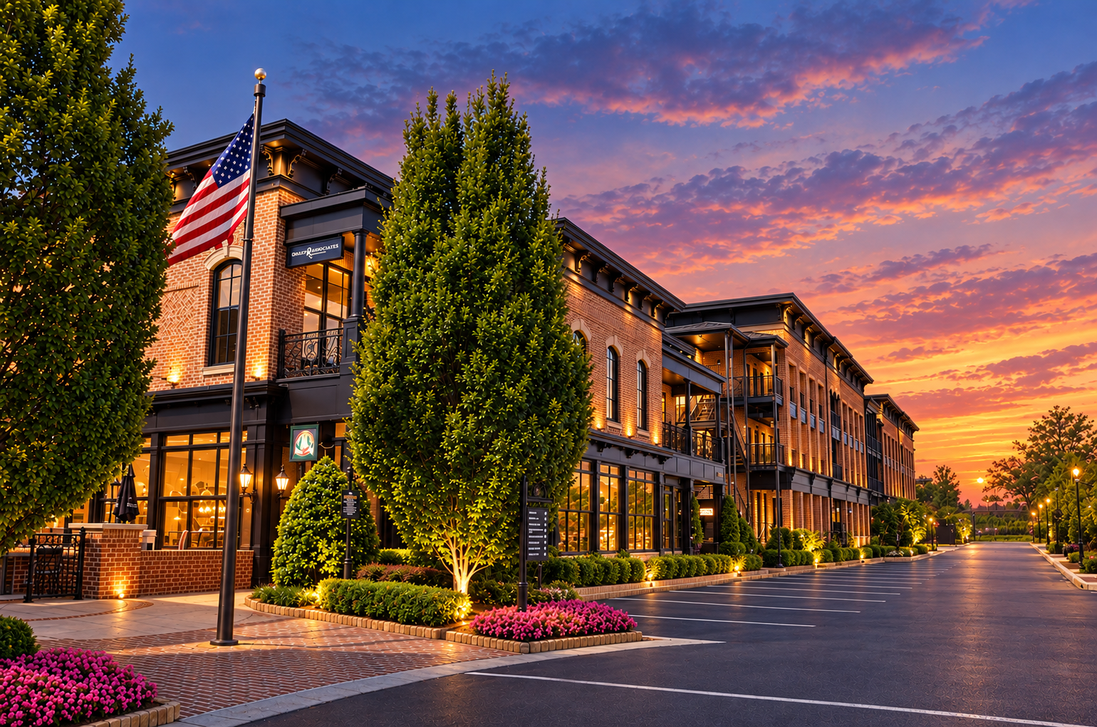Crabapple Market storefronts, a popular stop for anyone planning to move to Milton, GA